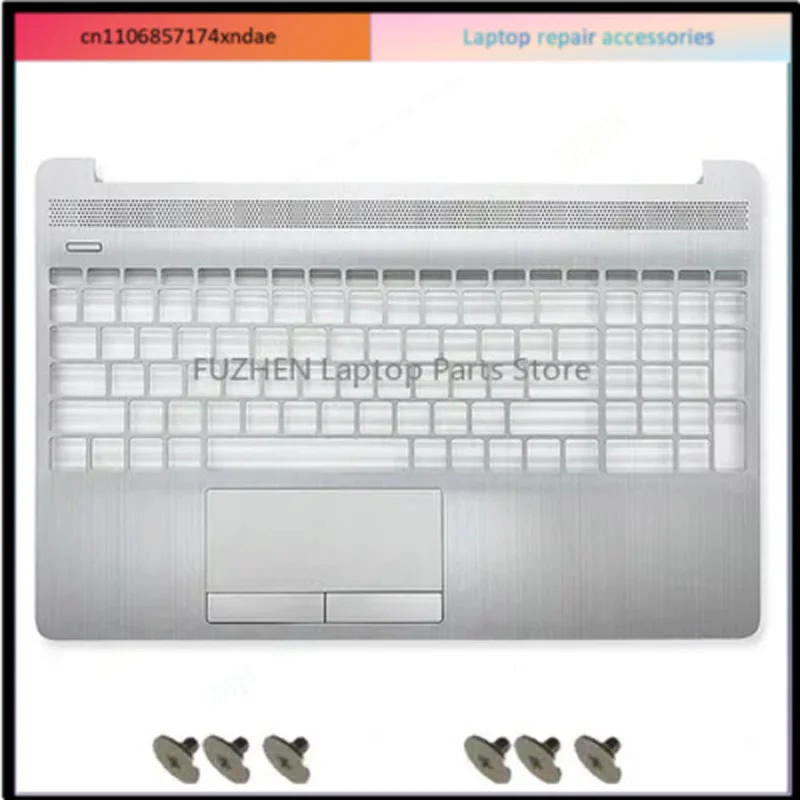For 15-DW 15S-DU 15S-DY 15S-DR TPN-C139 Laptop LCD Back Cover Front Bezel Upper Palmrest Bottom Base Case Keyboard Hinges