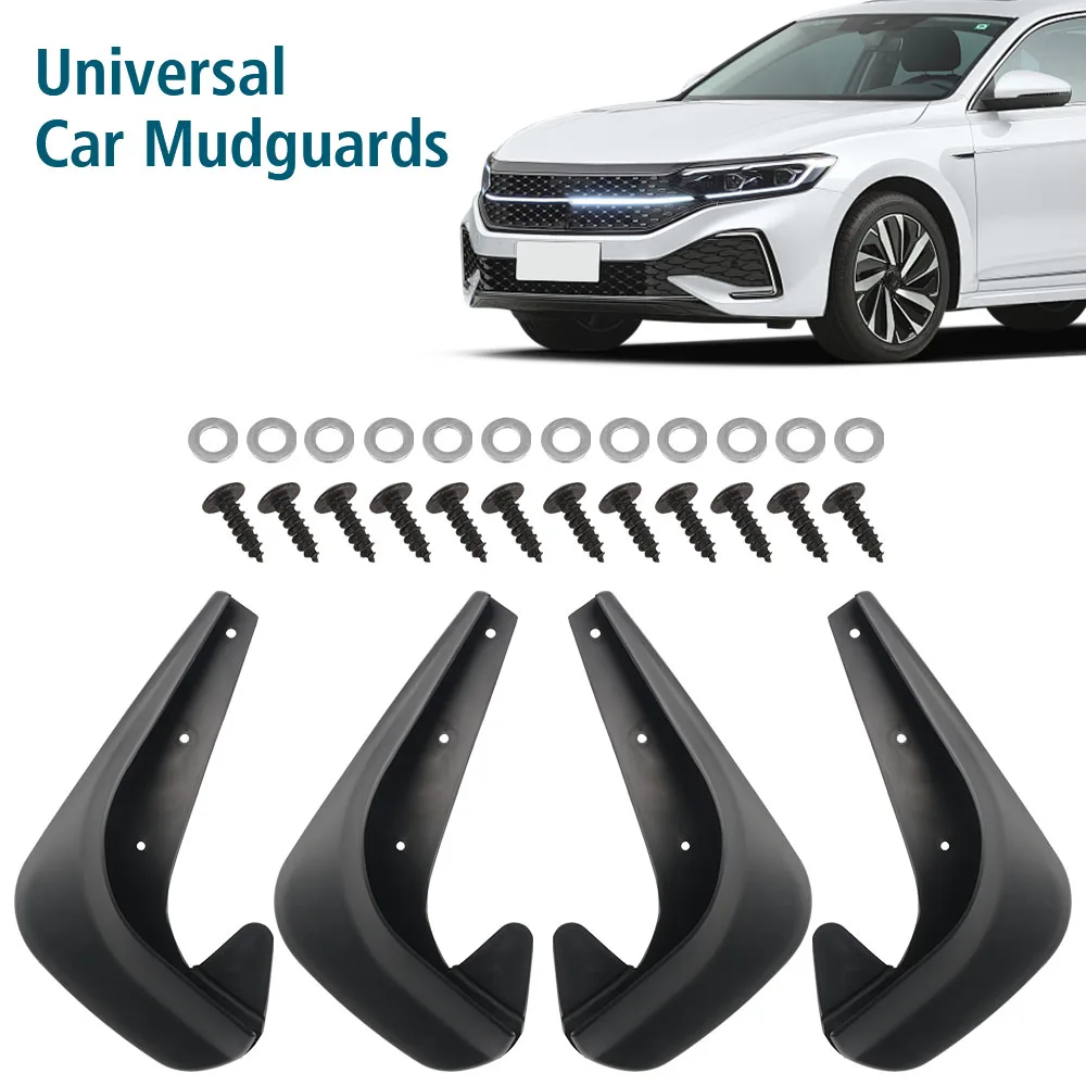 Universal 4 Teile/satz Schmutzfänger Kotflügel Automotive Modifikation Auto Kotflügel Spritzschutz Vorne Hinten Schmutzfänger Auto Zubehör