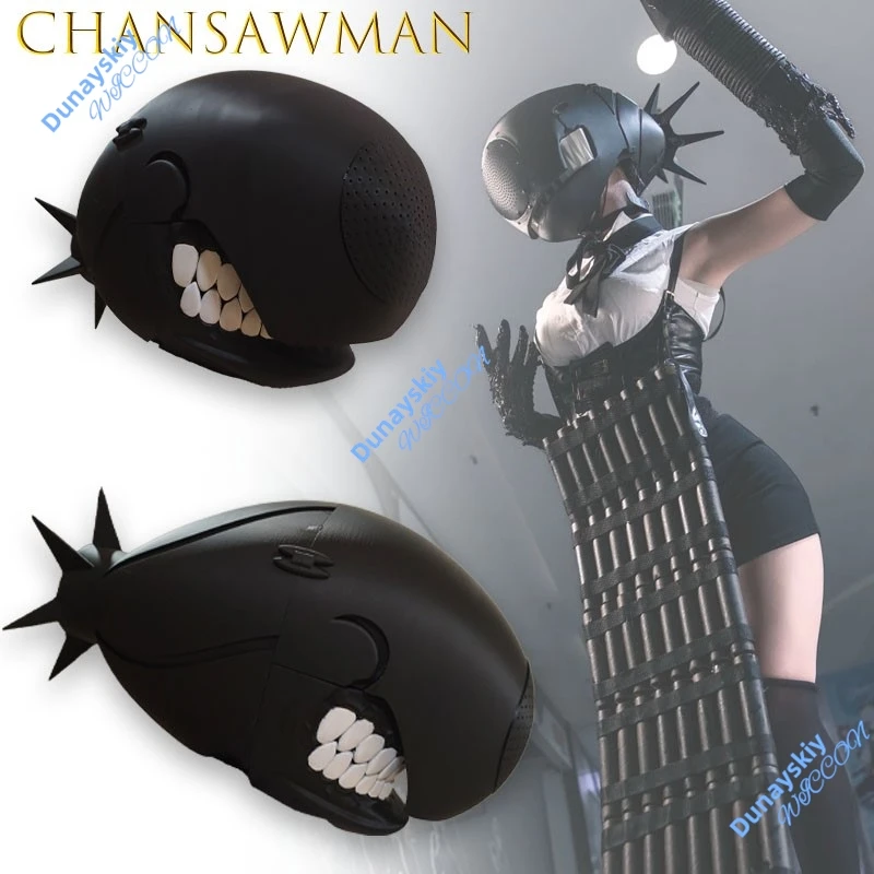 Anime Rezee Demon Cosplay Set Black Gloves Vest Apron Devil Prop Halloween Party Accessories view 3