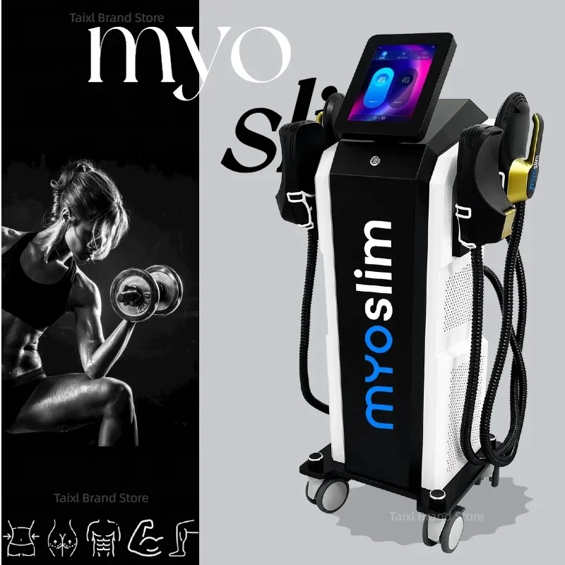 EMS MYOslim Neo 15Tesla 6500W EMS Body RF Sculpt Machine Body Slimming Fat Burn Muscle Training Home Salon Use