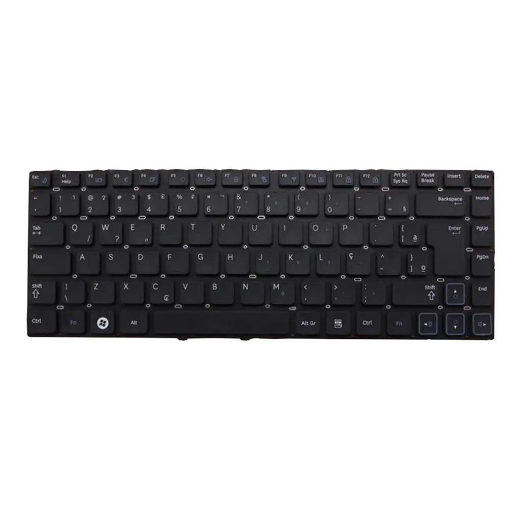 for Samsung RV411 RV412 RV415 RV420 Portuguese Brazil Keyboard Black
