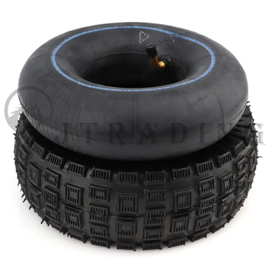 3.00-4 4.10-4 Tires Wheels 4 Inch 4.10-4 Tyre and Inner Tube for ATV UTV Quad Go Kart Karting 47cc 49cc