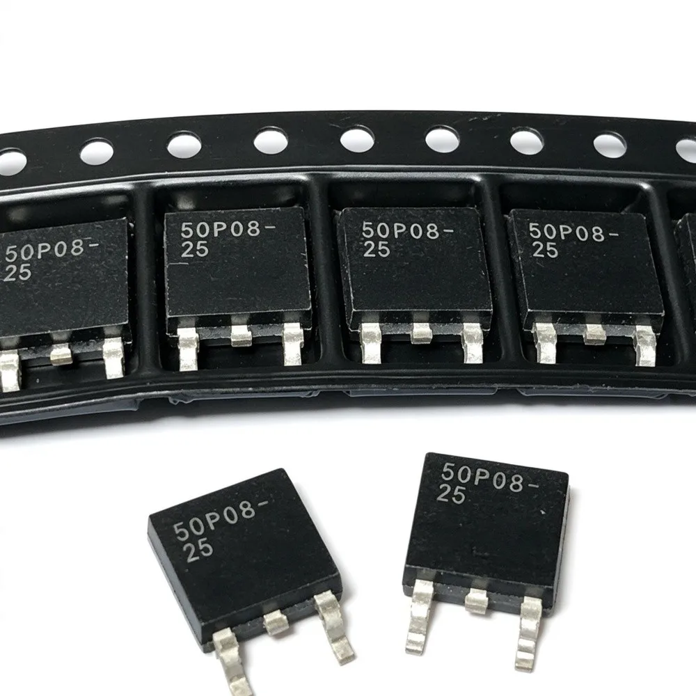 5PCS FQD10N60 50P08-25 140N6F7 STU30N01 SMK1820 ME15N25 TO-252