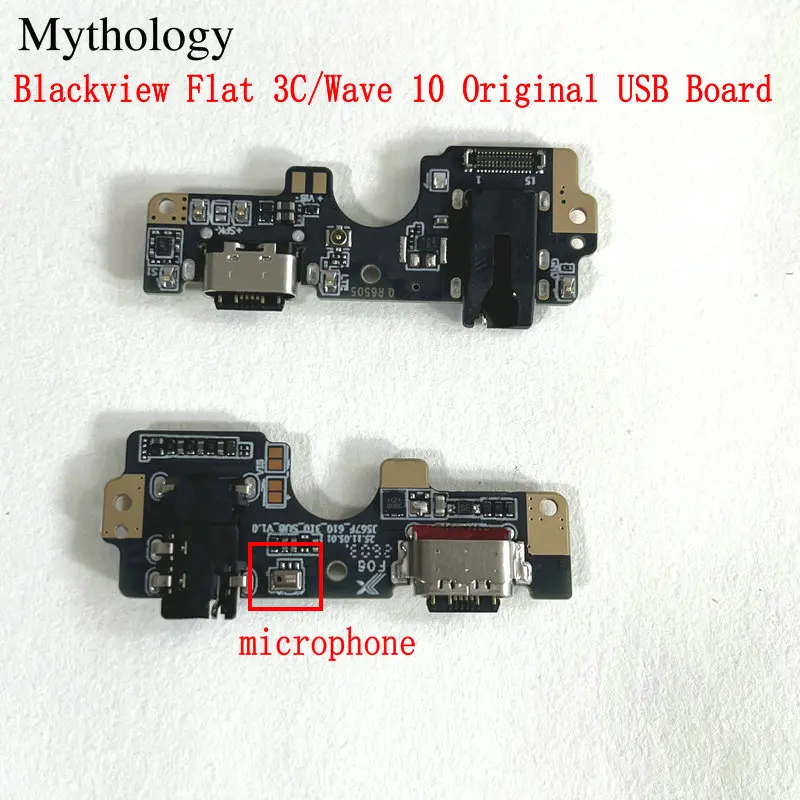 For Blackview Oscal Flat 3C Original USB Board Wave 10 Microphone Charging Dock Connector Mobile Phone Accessories