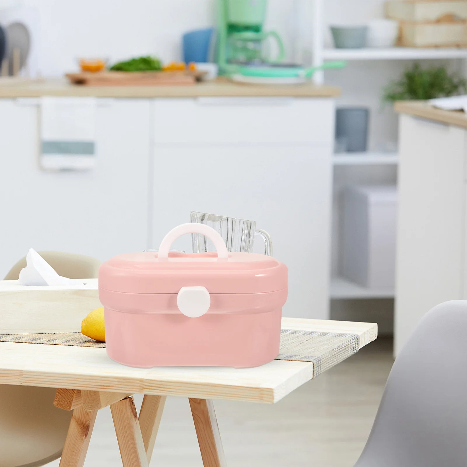 Medicine Medicine Box Box Portable Double Layer Storage Organizer Compact First Aid Container For Home Travel