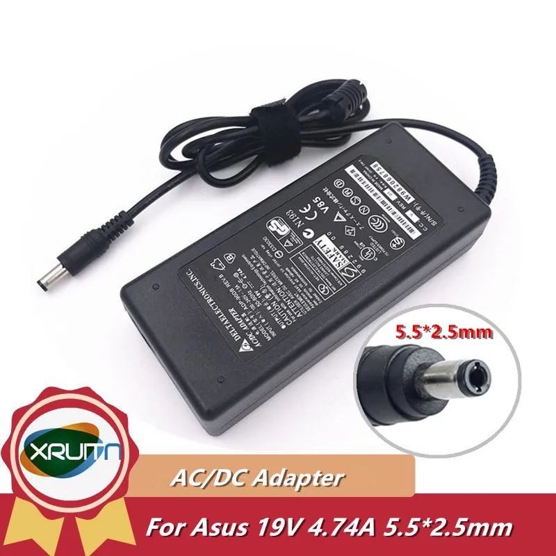 

New 90W Replacement AC Adapter Charger For ASUS Laptop Power Supply EXA0904YH ADP-90CD DB ADP-90SB BB PA-1900-36 19V 4.74A