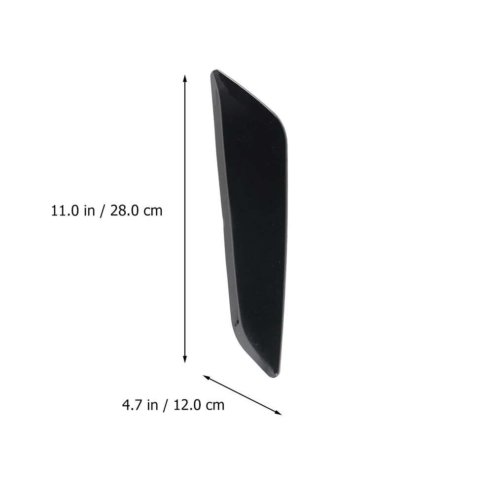 

Trim 21 Black Side Vents Car Air Decor Hood Paste Car Bonnet Accessories ABS Material Easy Install Exhaust Head