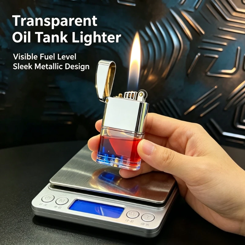 

Стильная ветрозащитная зажигалка THE ONE | Прозрачный танк для жидкости с узором «Галактика», креативный популярный аксессуар для электронных сигарет оптом