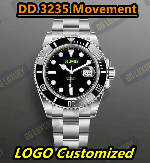 

2026 VSF Luxury Mens Wristwatch Automatic Watch for Men 3235 Movement Watches Stainless Steel Blue Green Ceramic Bezel 41mm