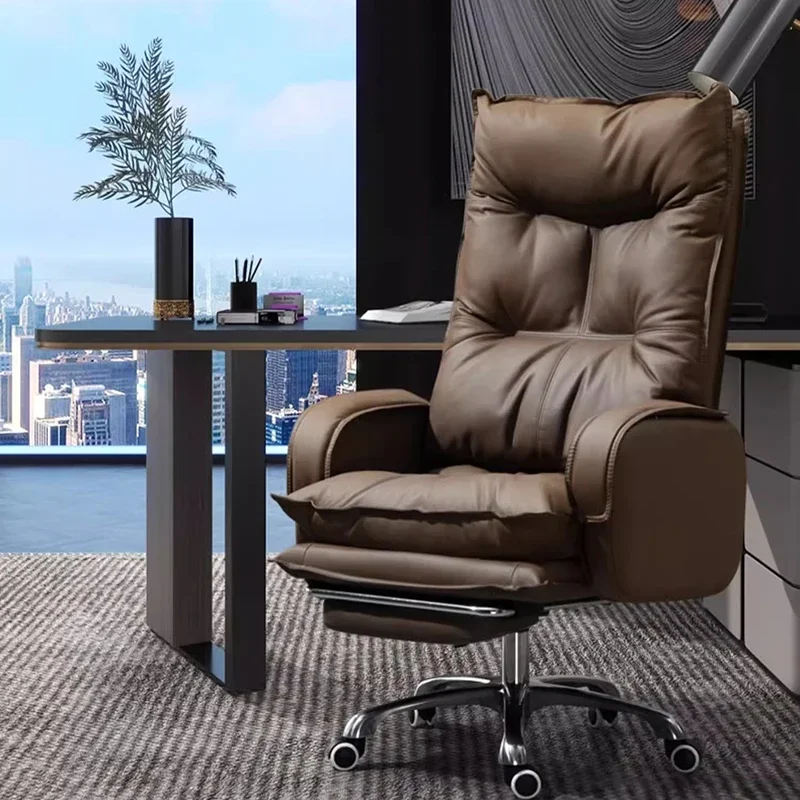 Boss Comfortable Office Chair Nordic Design Clients Modern Computer Chair Mobile Armchair Sillas De Oficina Library Furniture