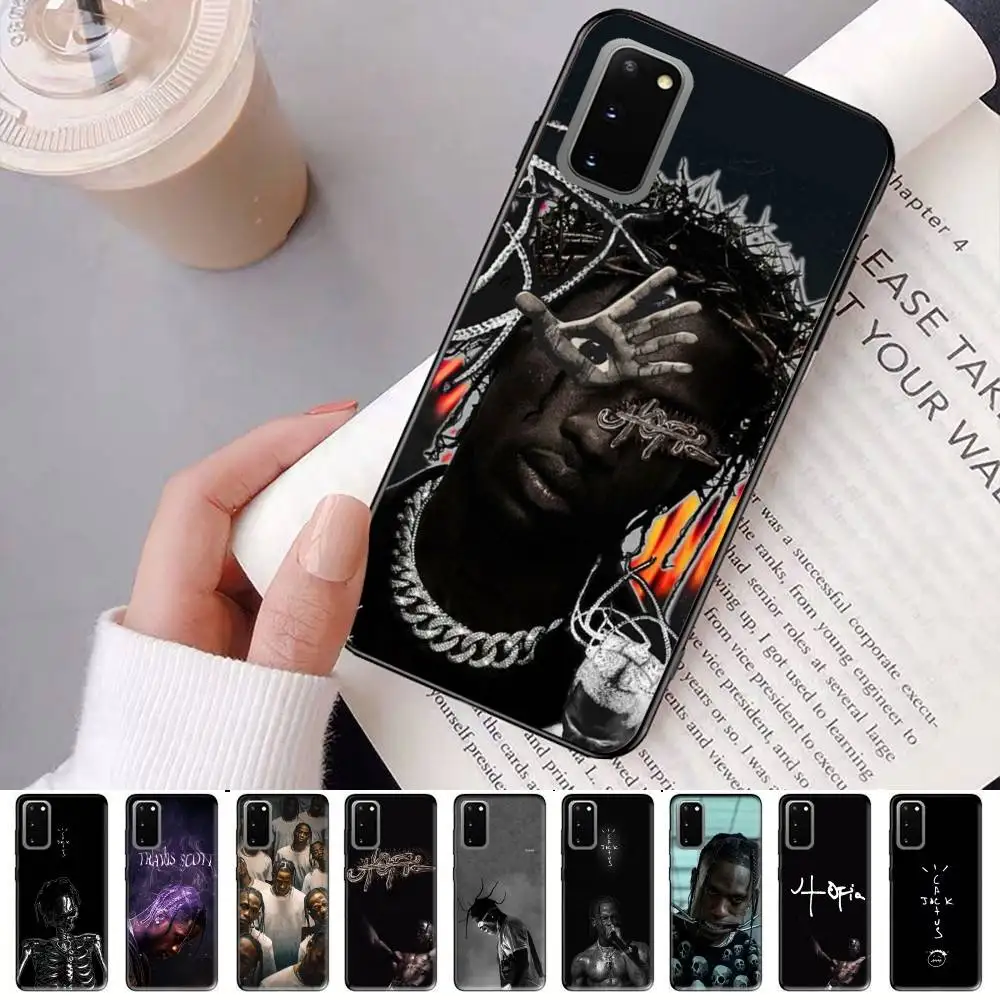 Luxury Travis Scott Cactus Jack Phone Case For Samsung S 24 Fe 25 Ultra Plus 20 Lite 21 30 22 23 24 22 Ultra 5G Fundas