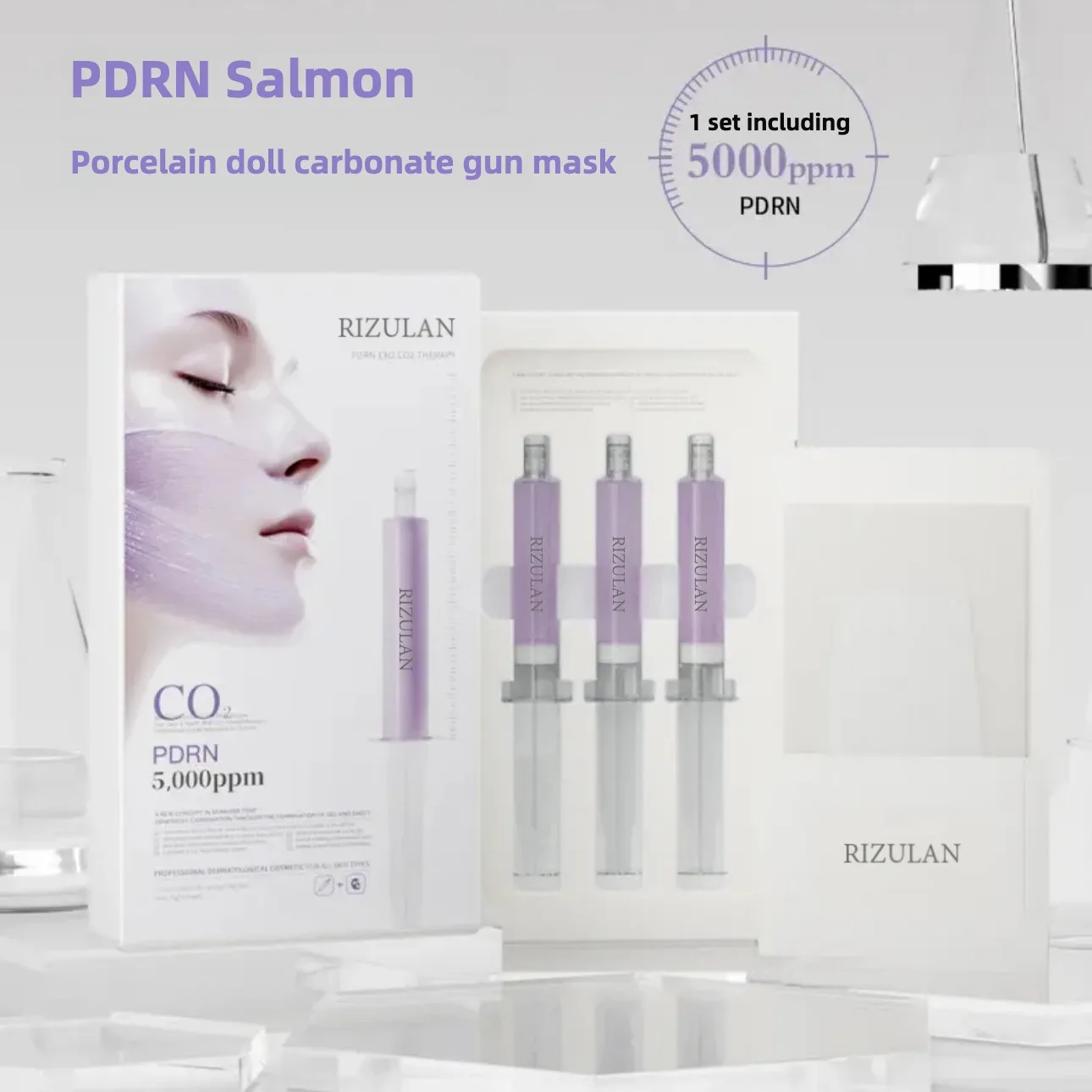 

Salmon DNA Na Moisturizing and Anti-Wrinkle Mask Longlasting Deep Moisturizing Firming Anti-Age Skin Care Moisturizing Mask