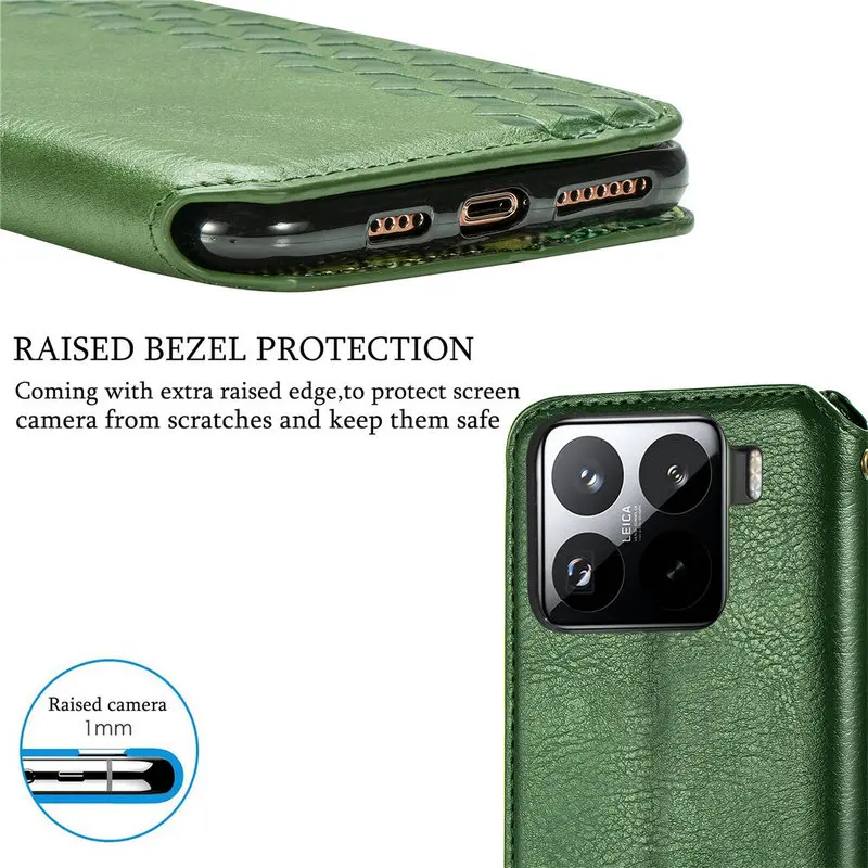 For Xiaomi 17T 15T 14T 13T Pro 14 15 Ultra 5G Flip Case Leather Book Funda For Poco F8 Ultra M8 F7 X7 M7 X8 Pro Max Wallet Cover