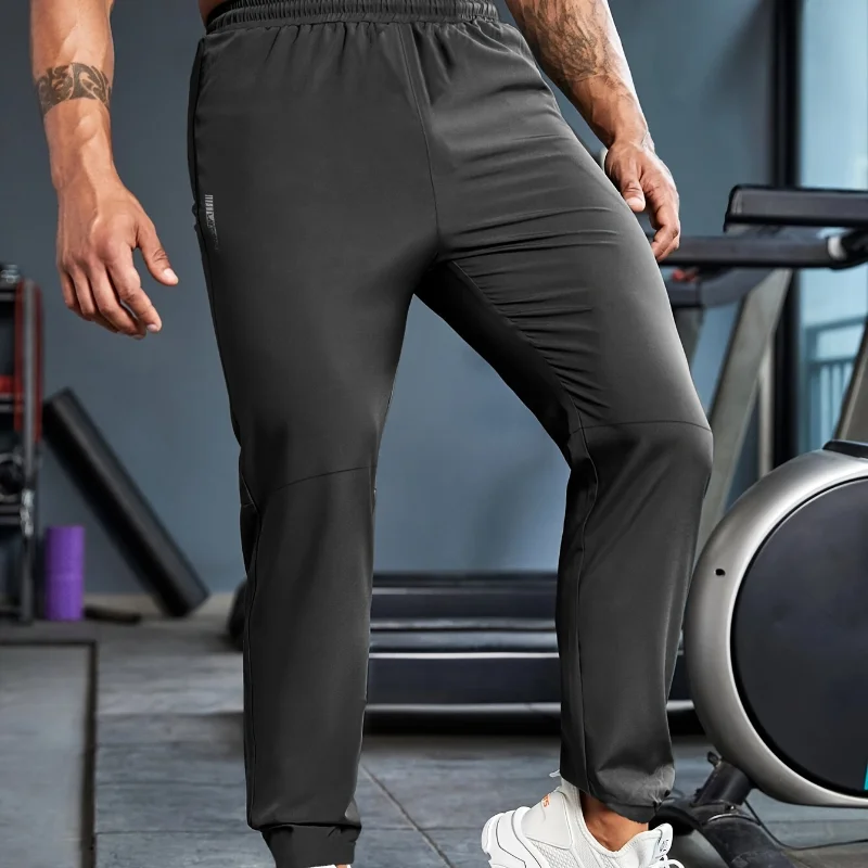 Men's Sports Pants Summer Thin Casual Breathable Mens Pants Quick-drying Pants Running Fitness Loose Fit Men Clothing Wholesale