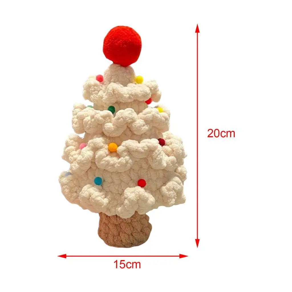 Christmas Tree Crochet Kit Decorations Home Decor Crochet Hooks for Boys and