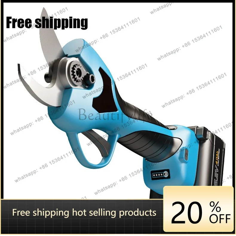Large opening garden scissors pruning branches fruit tree garden scissors