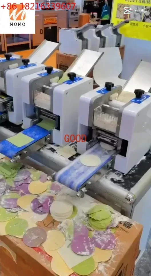 TAO Small Grain product automatic papad momo empanada roti chapati tortilla samosa dumpling maker skin wrapper making machine pr