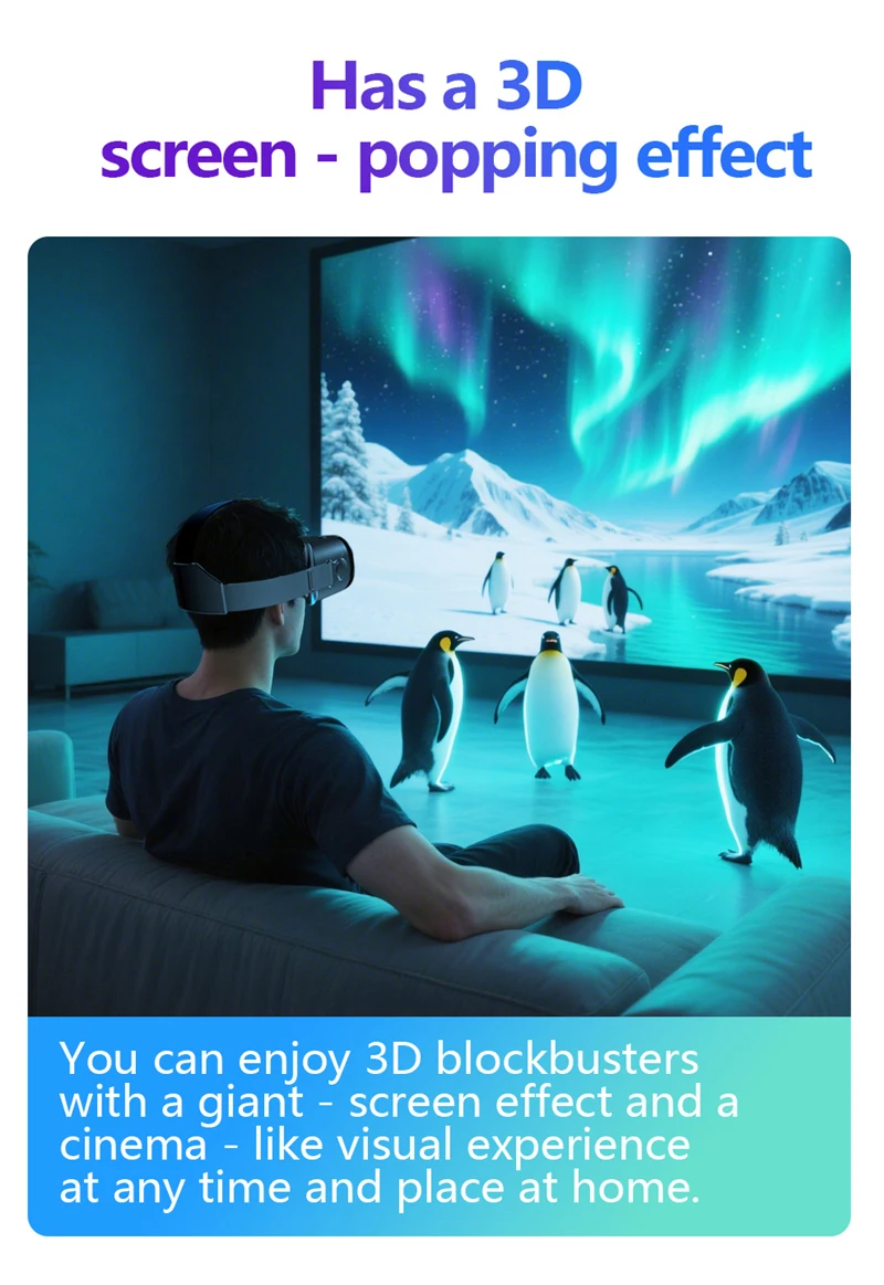 Neues VRG Q8 All-in-One VR-Headset Virtuelle Realität 3D Panorama-Gaming AR für Smartphones – Detail 16