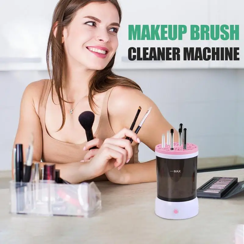 Make-Up Borstel Reinigingsmachine Draagbare Usb Elektrische Cosmetische Borstel Schoon Wassen Gereedschap Make-Up Borstel Reinigen Droog Gereedschap