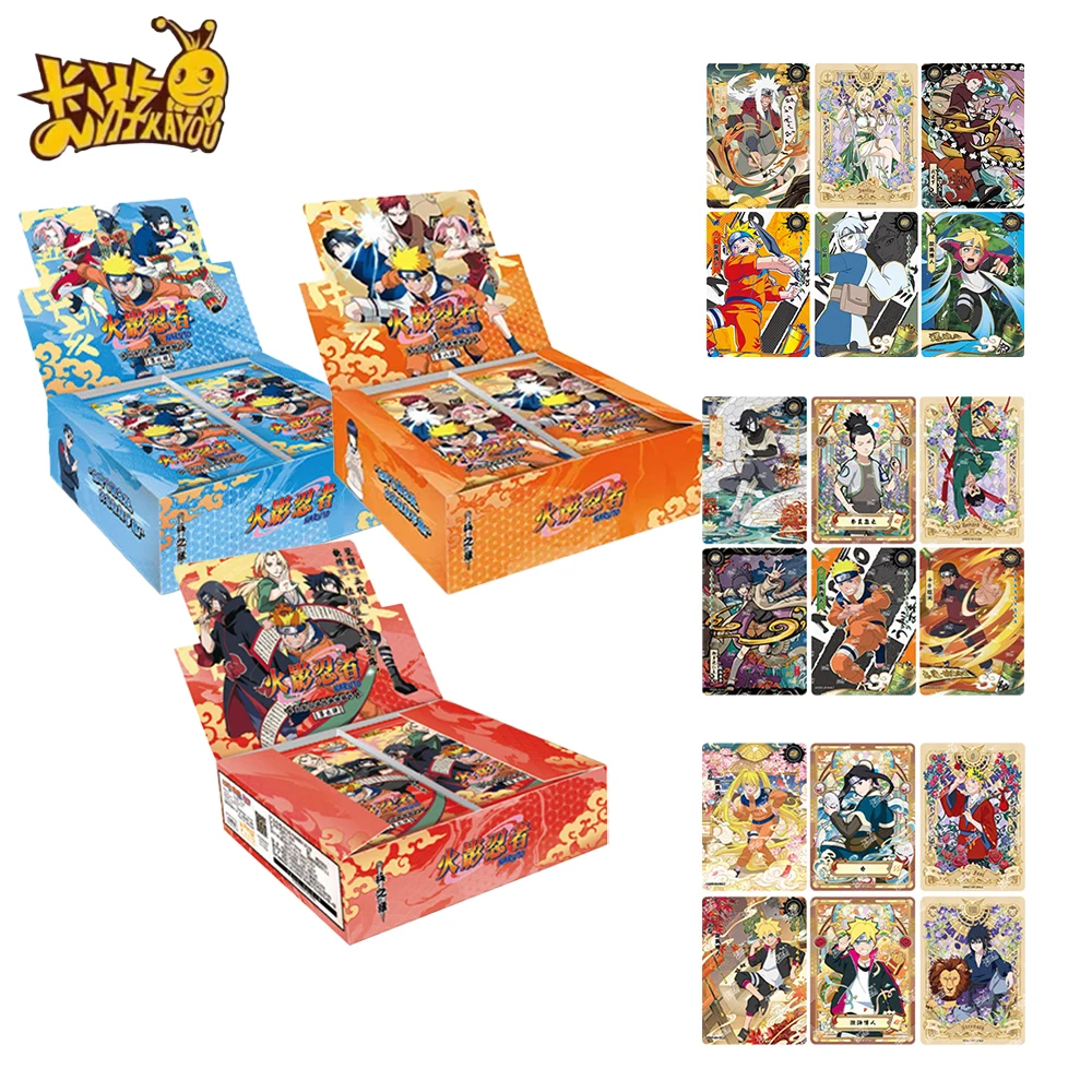 

KAYOU Genuine Naruto Card Troops Official Version of The 9th Bullet Peripheral Collection Anime Collection Card Toy Gifts
