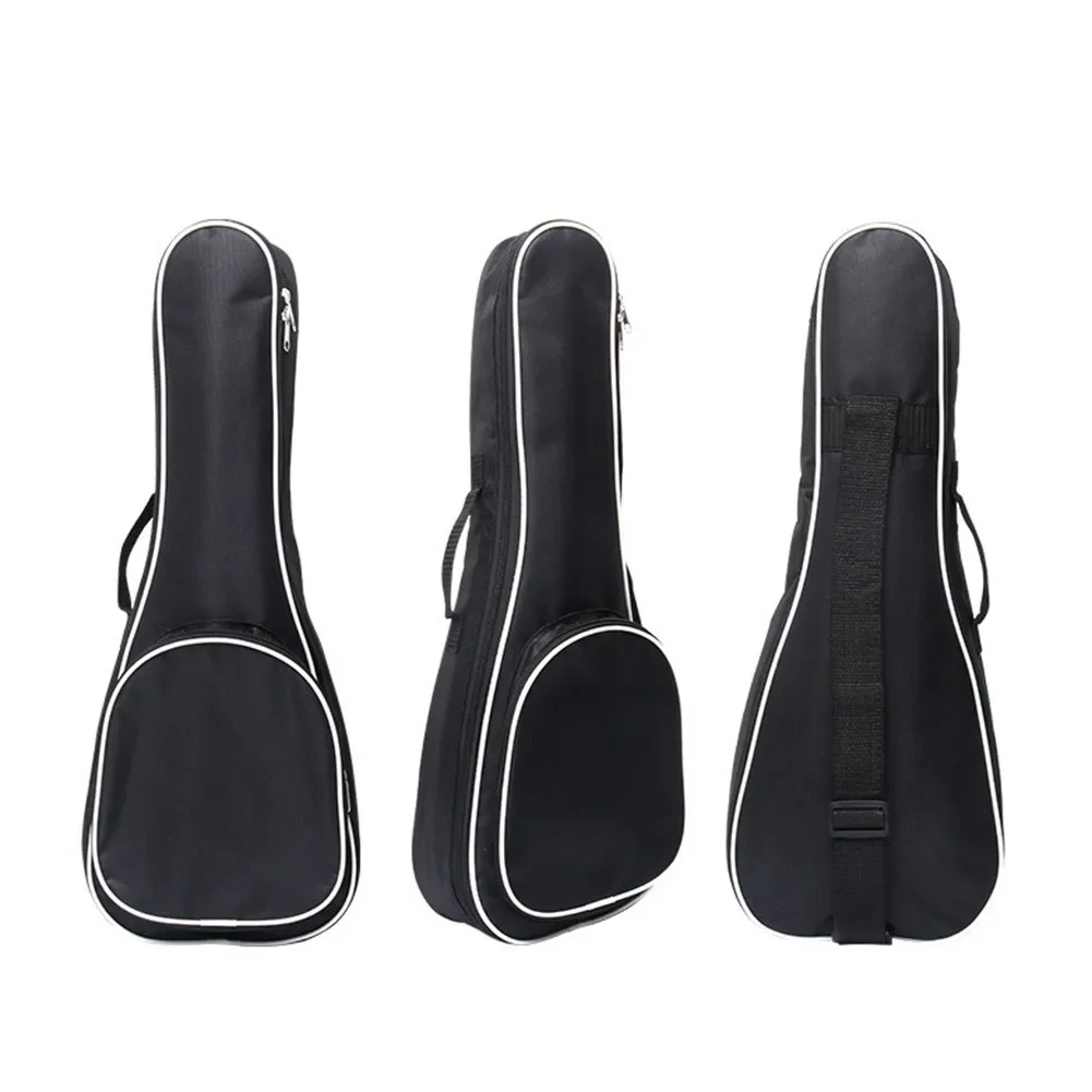 21/23/26in Waterproof Ukulele Bag Soft Case Bag Shoulder Backpack Padded Guitar Parts For Tuner Strings Ukulele Strap For Gift