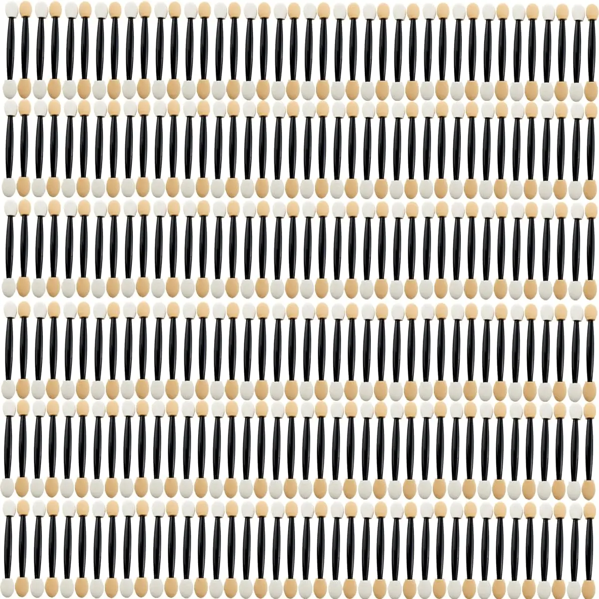 

202PCS Disposable Eyeshadow Brushes, Sponge Makeup Applicators Dual Sides for Precise Color