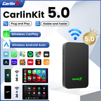 2025 CarlinKit 5.0 2Air Wireless Android Auto Box Portable CarPlay Wireless Dongle For Car Radio with Wired CarPlay/Android Auto