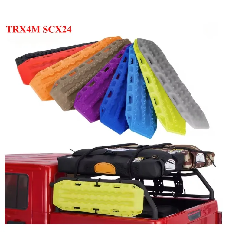 RC Car Escape Plate Skid Plate Accessories for 1/12 1/18 1/24 RC Crawler TRX4 TRX4M TRX6 SCX10 SCX24 Redcat Parts