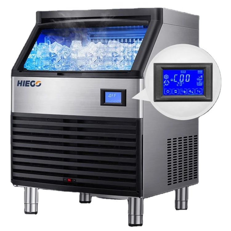 

Stainless Steel+ABS Commercial Block Ice Making Machine For Food&Beverage Shop Ice Maker Use making 100 kg ice per day