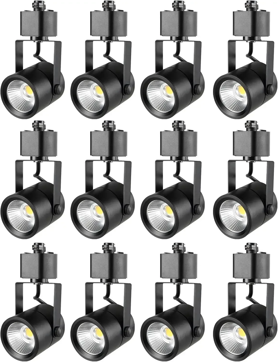 Track Lighting Heads, 6.5W 3000K 470lm Warm White, Dimmable H Type Track Light Head