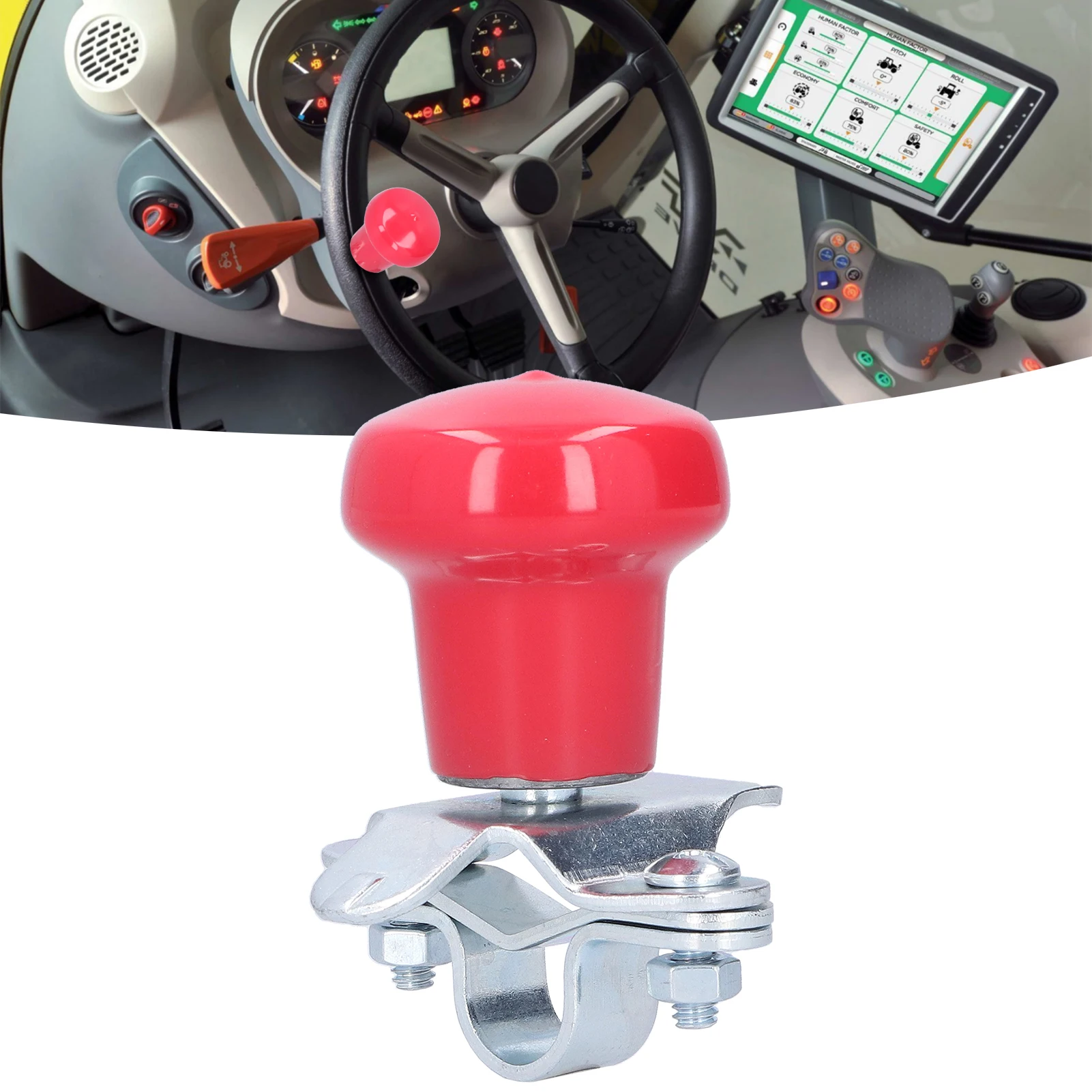 Steering Booster  Steering Wheel  Heavy Duty Power Auxiliary Knob for Car Tractor Vehicle Steering Wheel