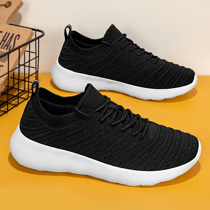 

Outdoor Breathable Men Running Shoes Lace Up Mesh Women Men Sneakers for Jogging Walking Tennis Gym Casual Shoes Size 36-45