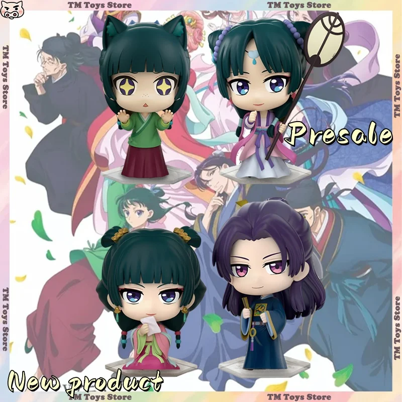 

SUNRISEPOP The Apothecary Diaries Blind Box Anime Figure Maomao Renshi Cute PVC Statue Desk Collection Model Toys Christmas Gift