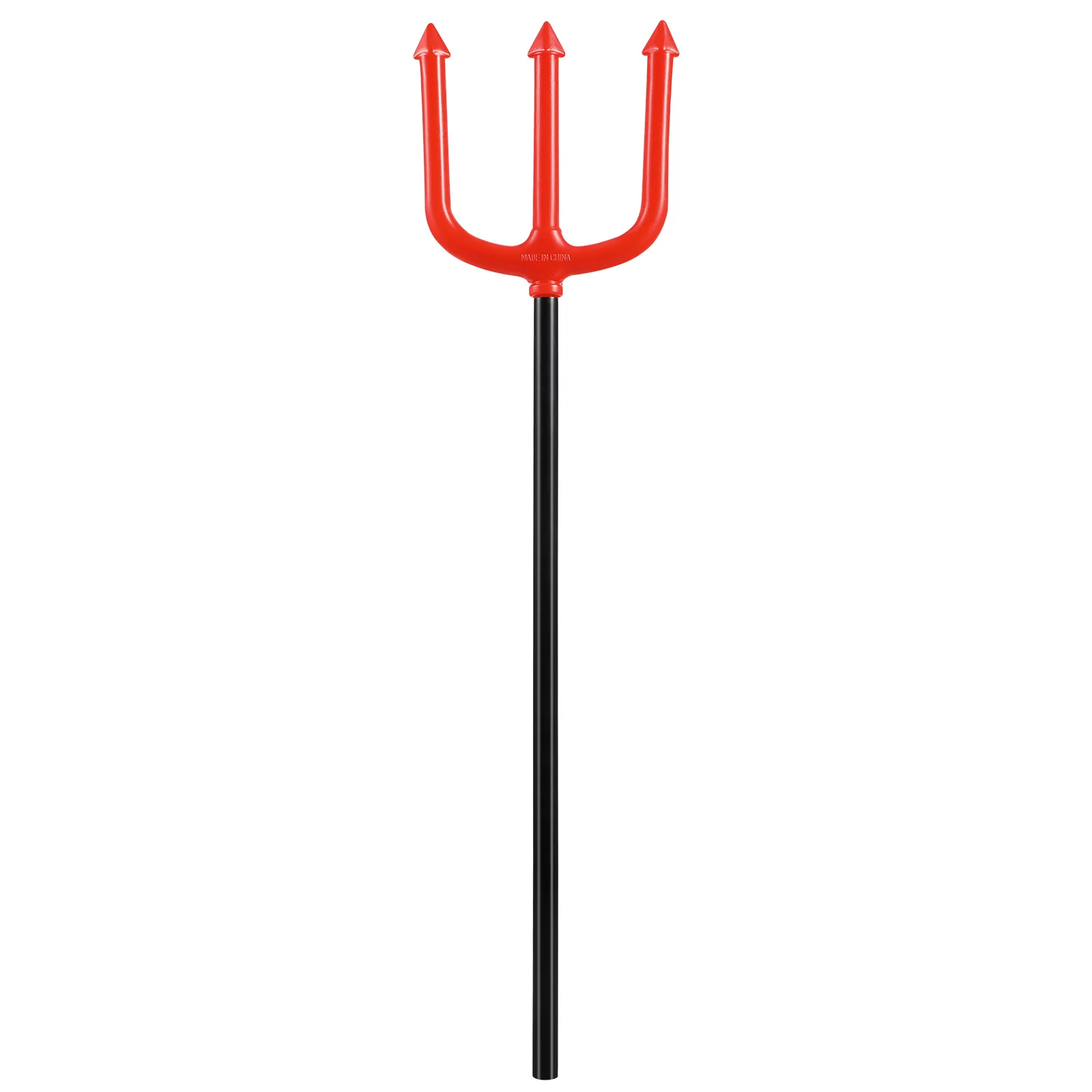 プラスチックトライデントレッドハロウィンコスチュームアクセサリーパーティーデコレーション子供のためのフェスティバル小道具コスプレ楽しいギフト