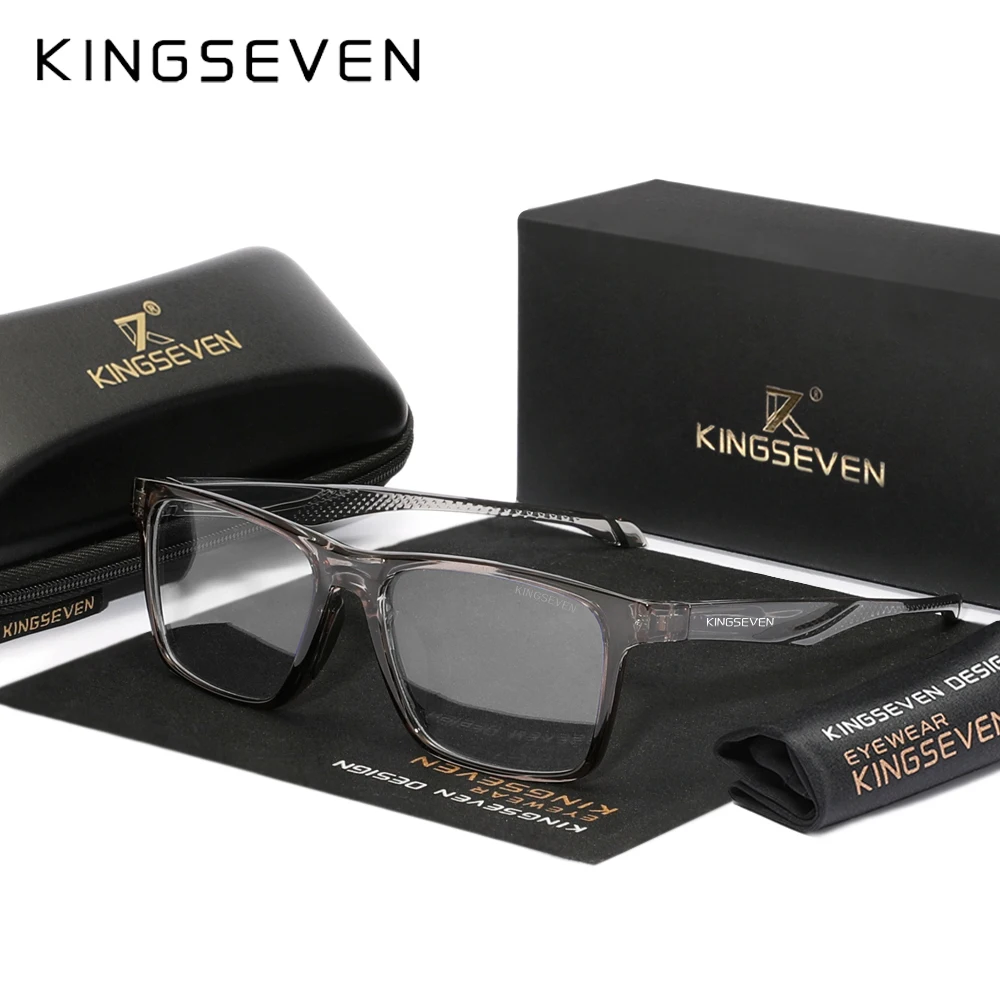 KINGSEVEN Men Women's Anti Blue Light Glasses PC Frame No Degrees Daliy Phone Computer Glasses Blue Ray Blocking
