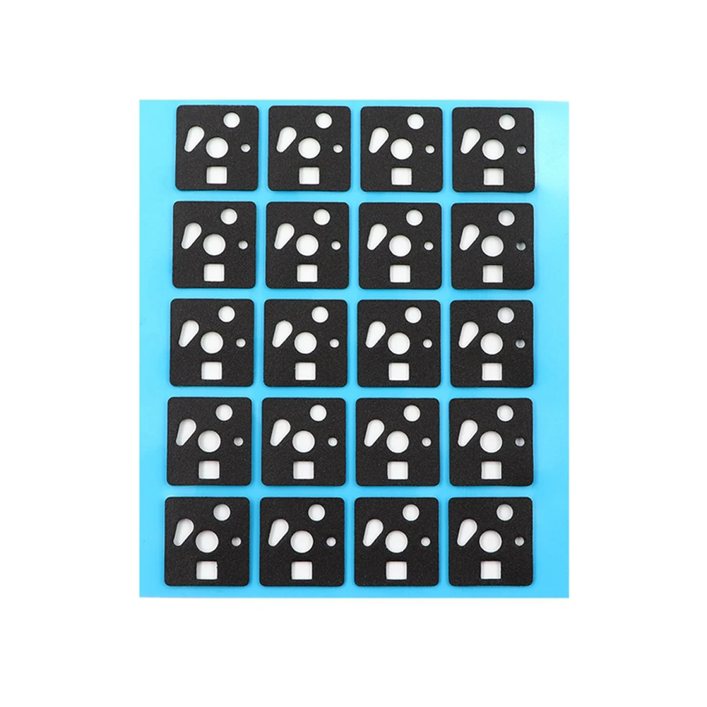 Durock-Schalter folien 0,15mm htv pc Doppels chicht 0,3mm Dichtung schaumsc halter folie schwarz 0,5mm Poron-Schalter pads für Kirsch-MX-Schalter – Detail 12