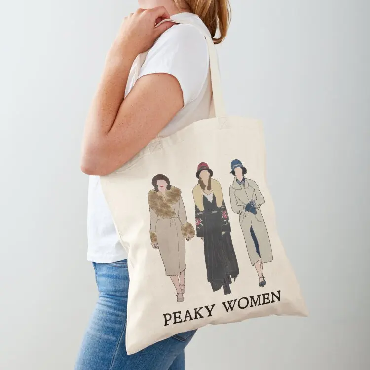 Peaky Women: Peaky Blinders Tote Bag cute tote bag hand bag Cloth Shopper handbag