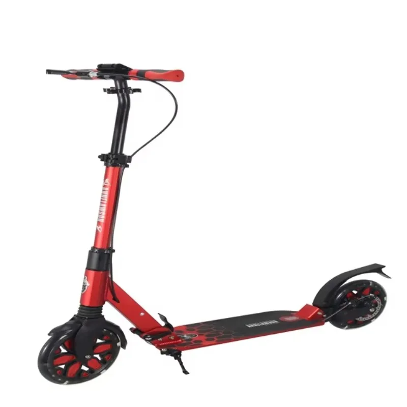 

STLF 2021 Factory Hot Sales AnneLawSon Aluminum Foldable 2 Wheels Kids Kick Scooter Freestyle Kick Scooters Foot Scooters