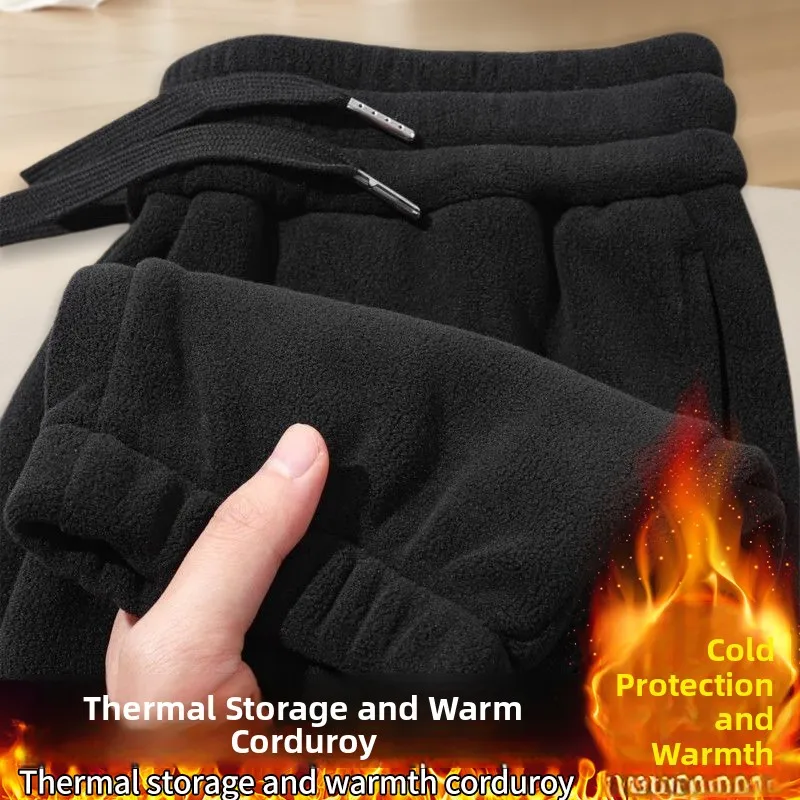 

Мужские спортивные штаны Thiened Fce, молодежные модные зимние рабочие на строительной площадке, теплые повседневные брюки, длинные брюки свободного кроя