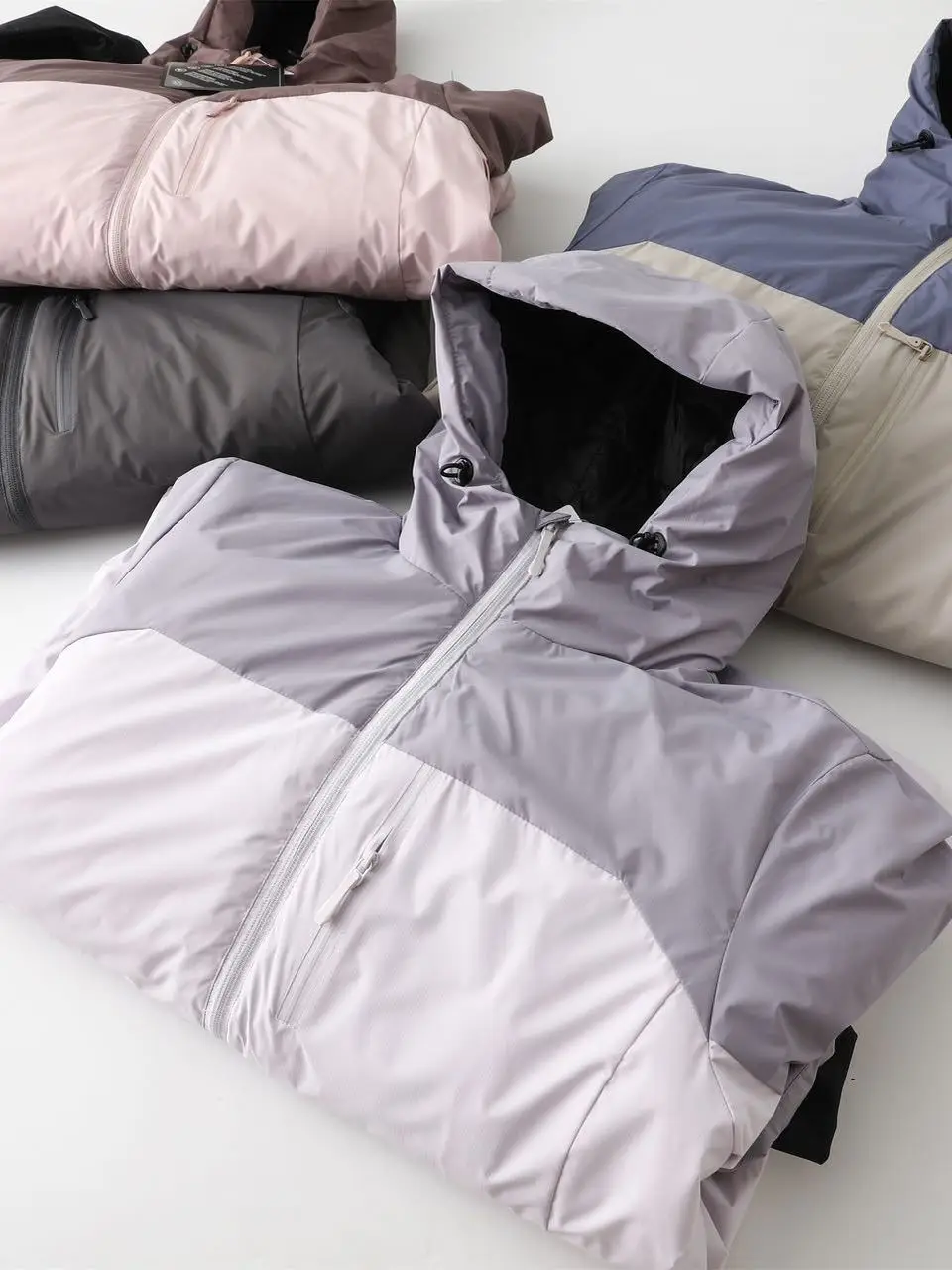 

Легкая хлопковая куртка для пар, модная, унисекс, с капюшоном, молодежный тренд, производство Китай