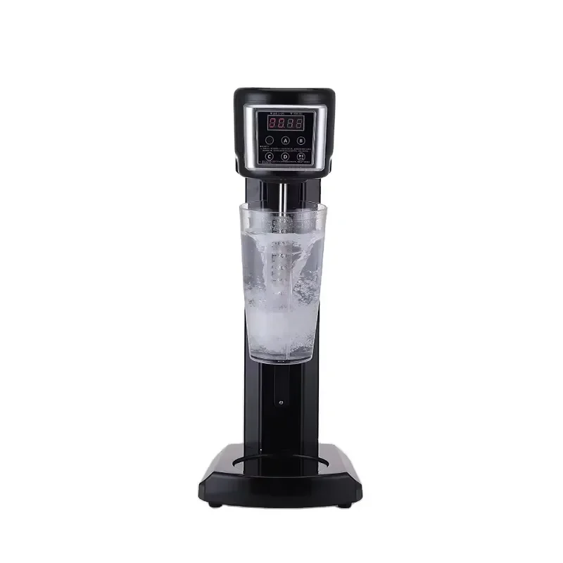 Commercial Stainless Steel Milkshake Mixer Automatic Bubble Tea Coffee Shop Blender Heavy Duty Household Drink Mixing Machine