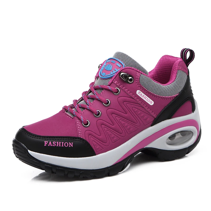 New ladies sneakers platform fashion outdoor hiking non-slip air cushion casual shoes comfortable hiking shoes Size 35-42