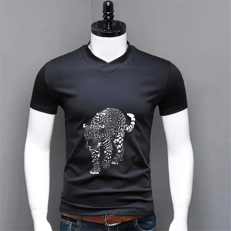 Fashion Animal Style Iron On Patches For Clothing Fluorescence Cool Leopard Heat Transfer Sticker DIY Decoration