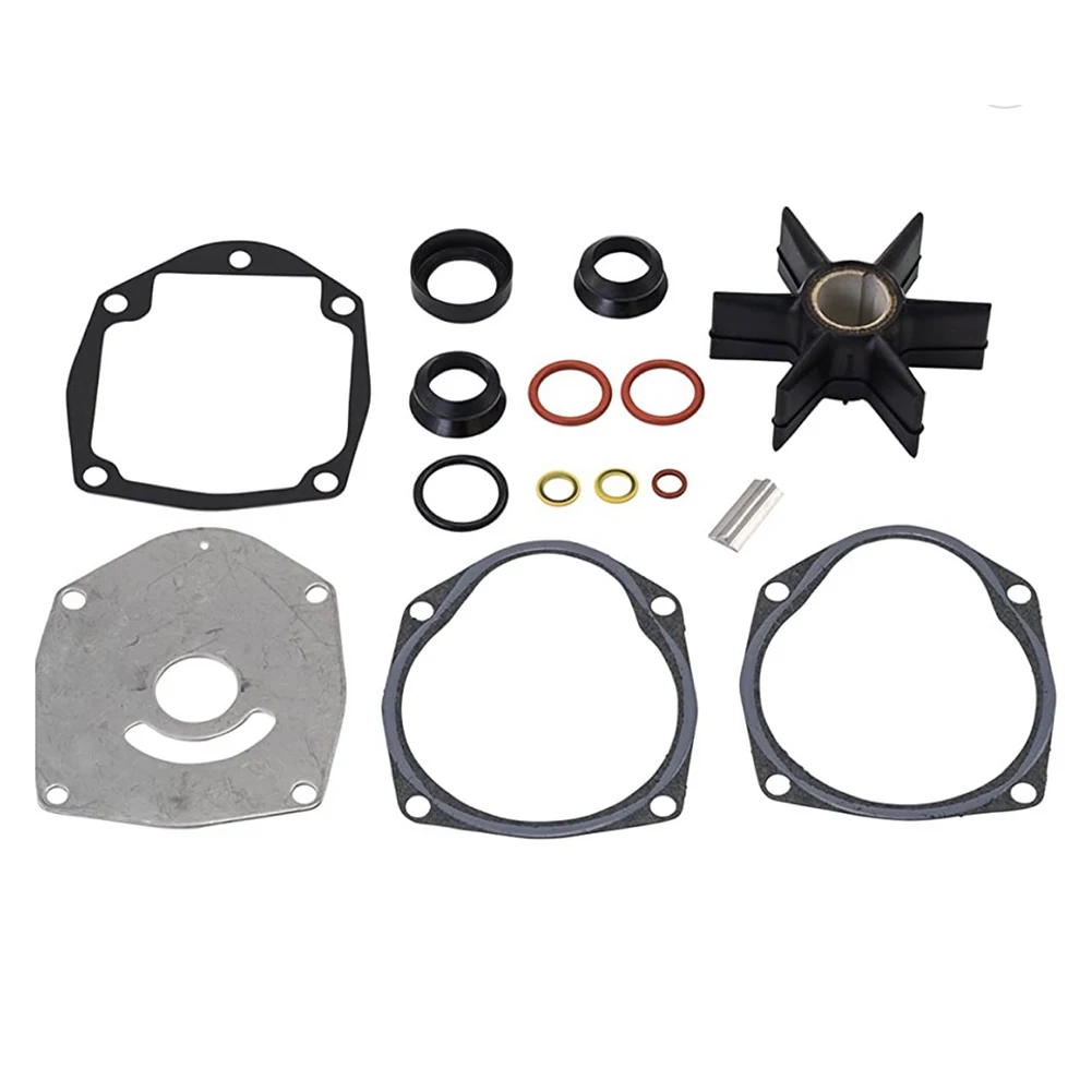 Comprehensive DIY Water Pump Repair Kit for Mercury & For Mariner Outboards 8M0100526 Includes Impeller and Seals