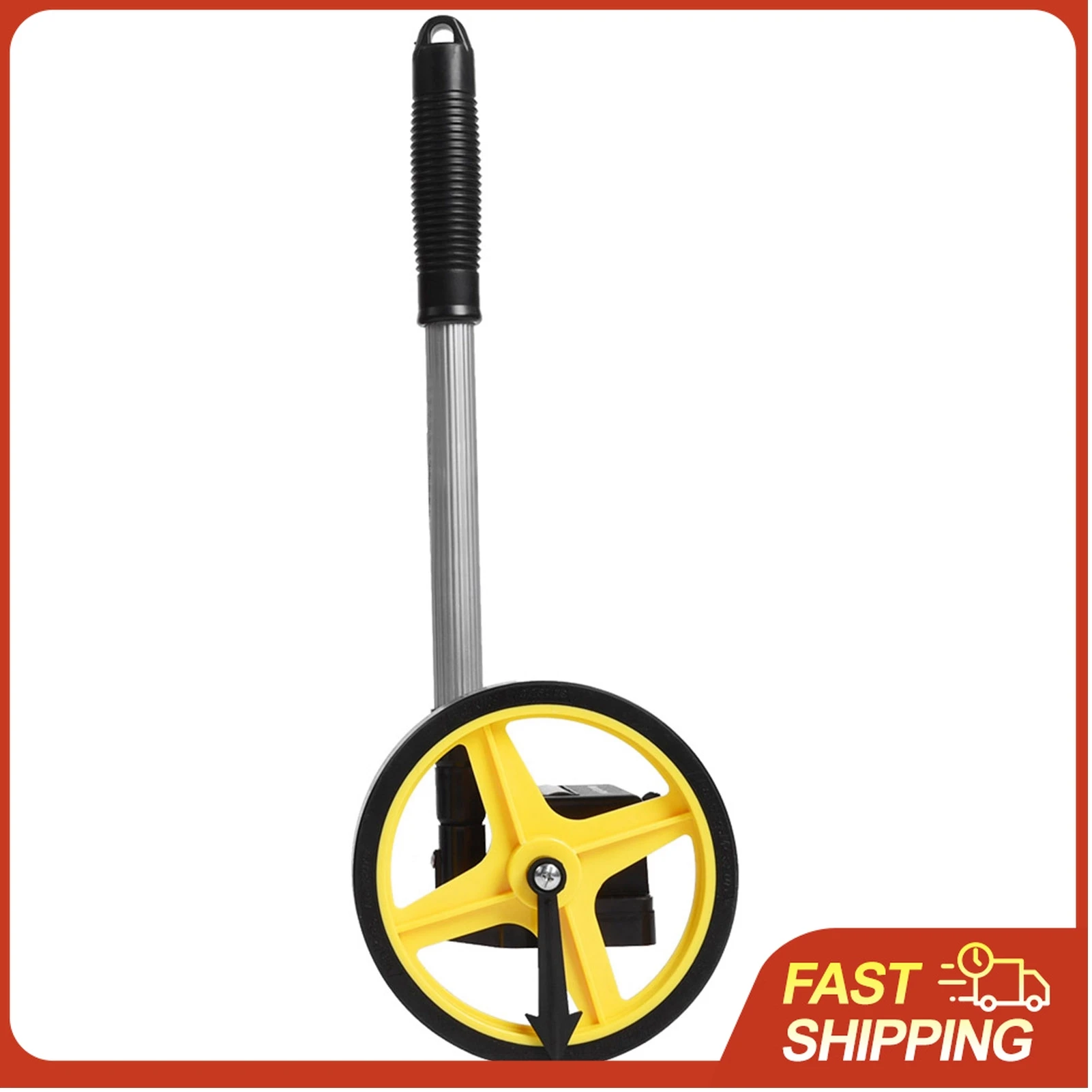 Mechanical Measuring Wheel Portable Measuring Wheel 0~9999.9m Distance Measuring Roller for Multiple Purpose