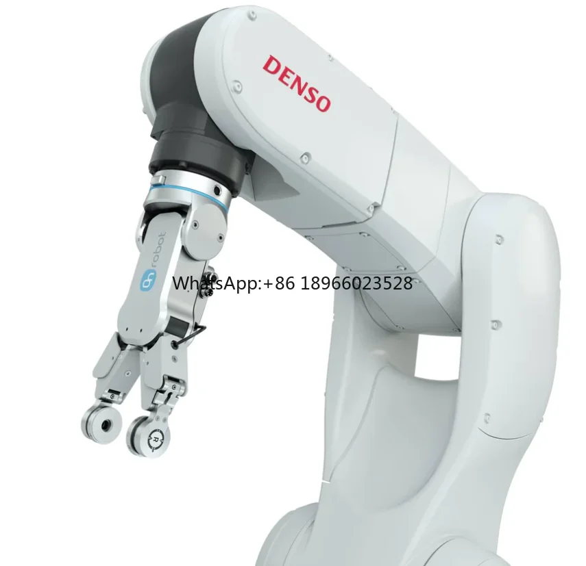 6-Axis Articulated COBOT Robots Denso Brand With Soft Robot Gripper For Small Parts Moving In Automatic CNC Car Process Line