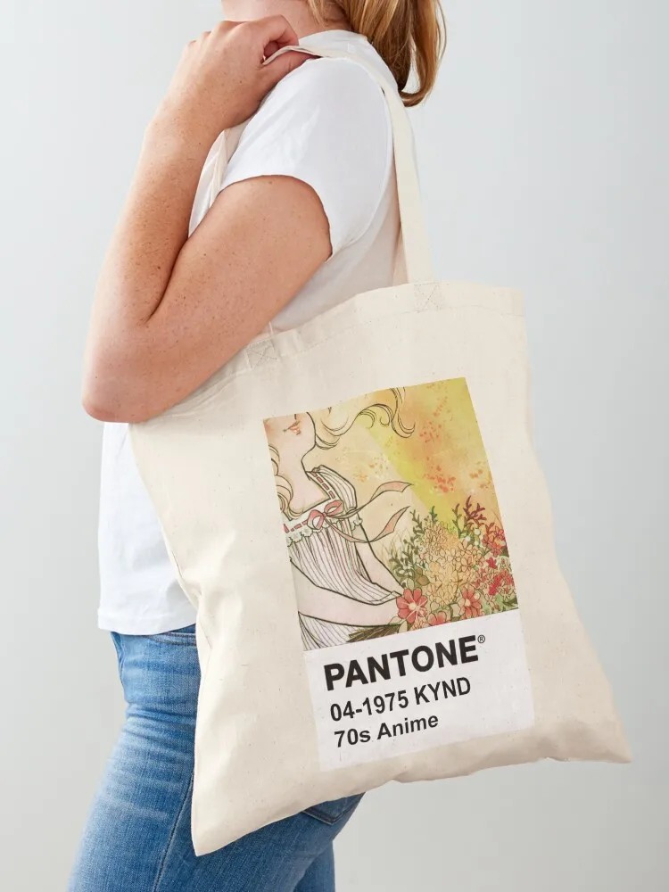 

PANTONE 70s Anime Tote Bag Candy bags Big bag women Gift bags custom bags