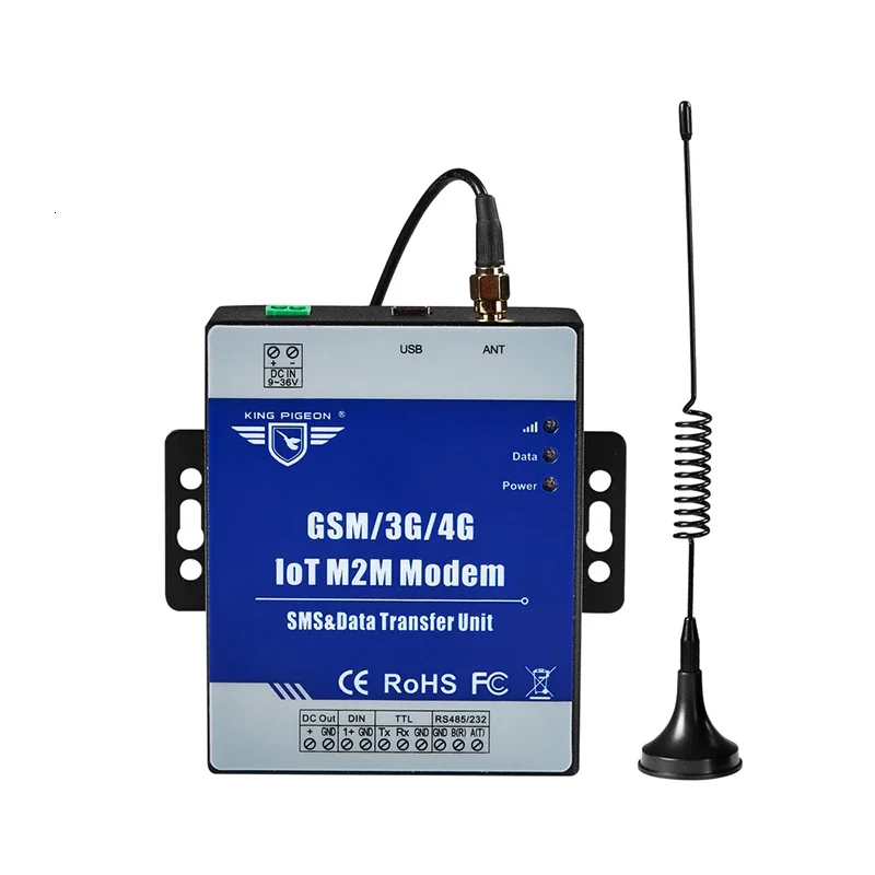 D223 IOT M2M Modem DTU Supports Transparent Transferring SMS With TTL RS485 Port For Smart Meter PLC GSM/GPRS/3G/4G DTU