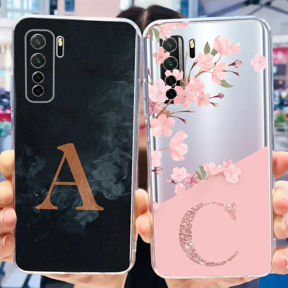 For Huawei P40 Lite 5G Case Cover For Huawei Nova 7 SE Phone Case For Honor 30S Russia Silicon Bumper on Nova7 SE CDY-NX9B Funda