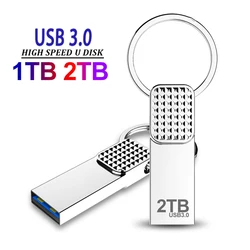 Новый высокоскоростной флеш-накопитель 2023 Usb 3,0 объемом 1 ТБ, металлический водонепроницаемый Usb-накопитель, 512 ГБ, Usb-накопитель